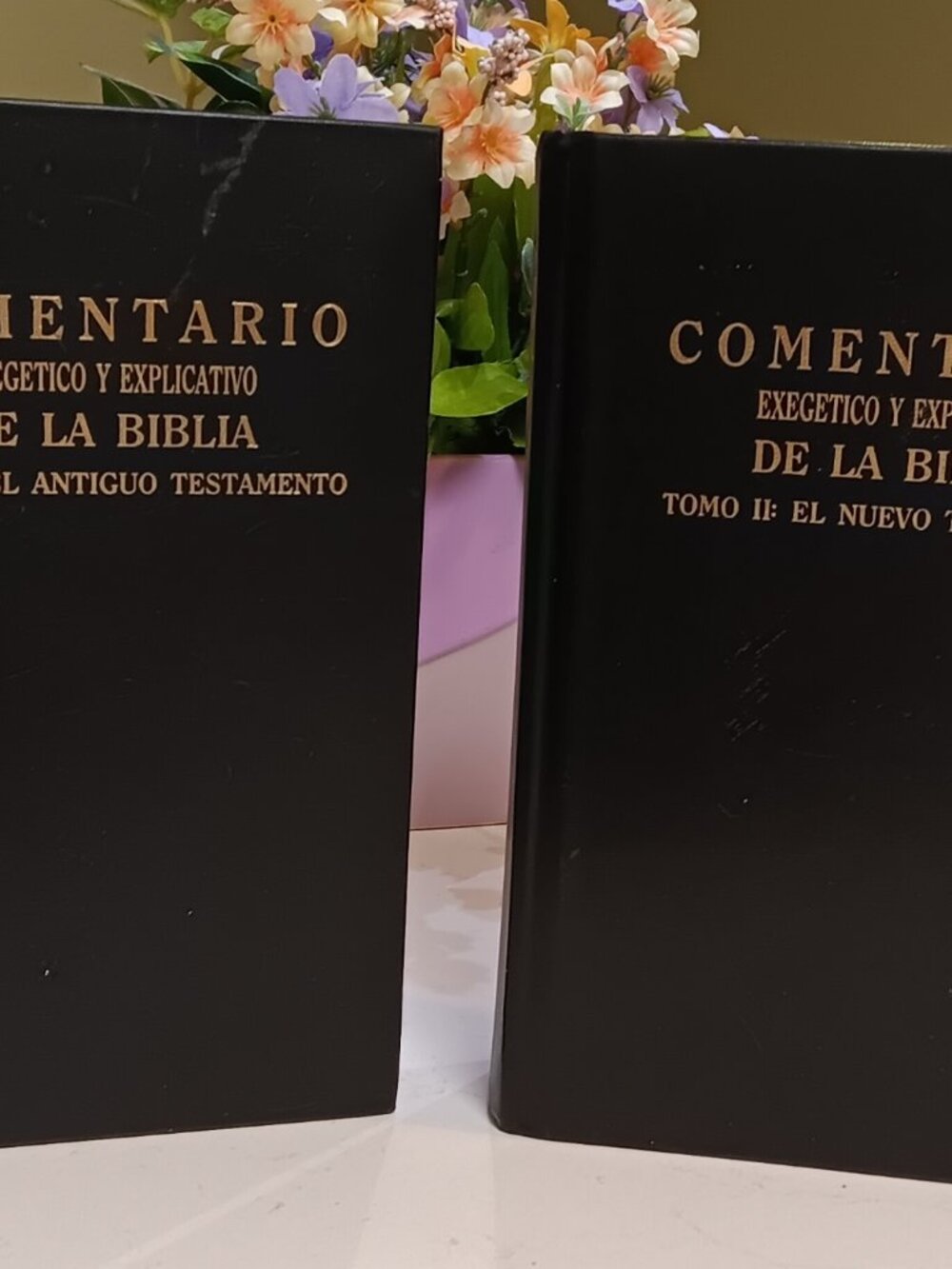 Exegetical and explanatory commentary on the Bible. 2 Volumes - Spanish - Circa